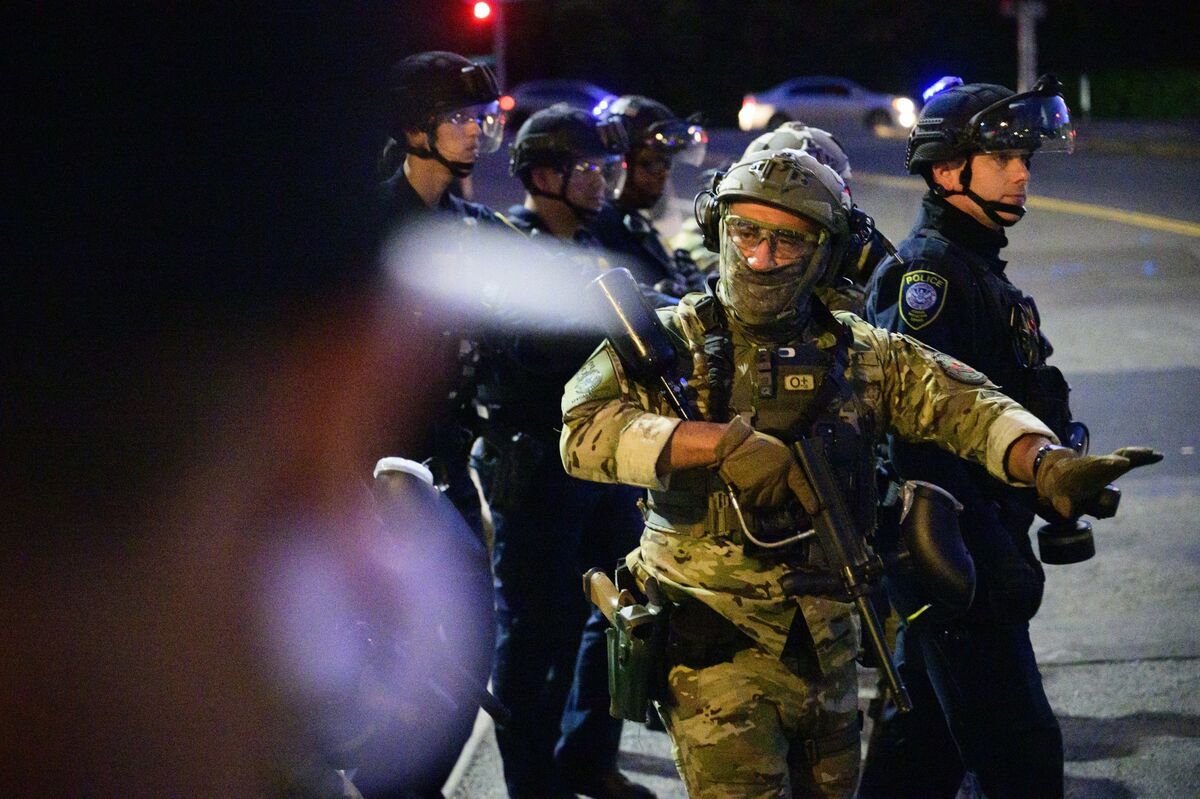 Trump Power to Deploy Troops Faces Trial Test in Portland