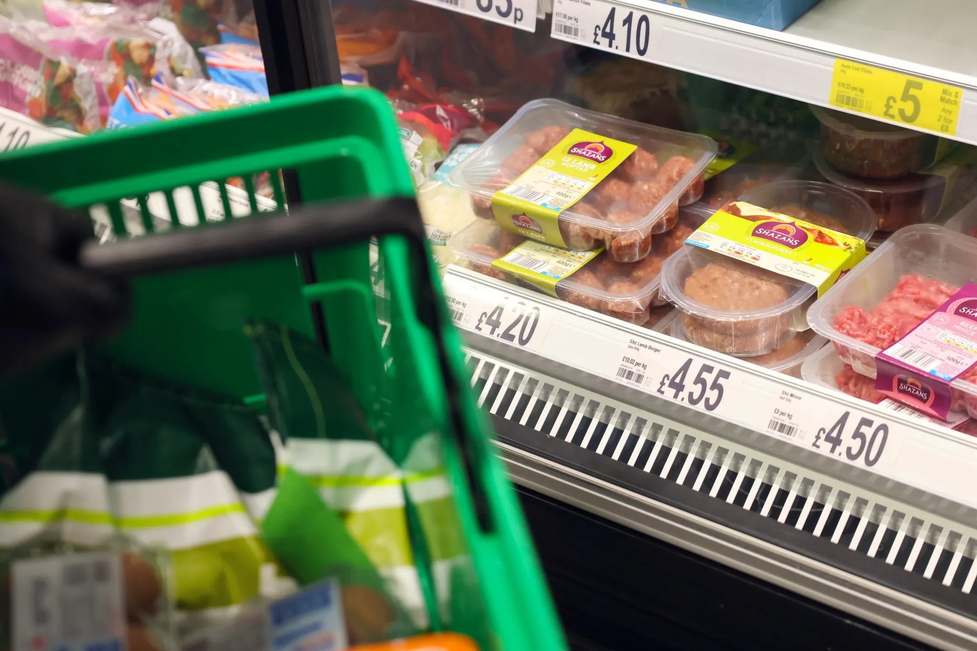 The British Retail Consortium said food bills climbed 4% in July compared with a year earlier.