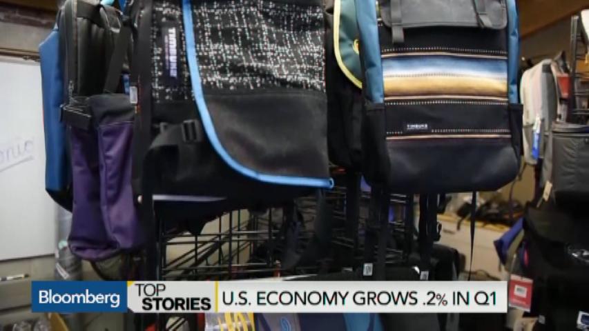 Watch U.S. Economy Grows 0.2% In Q1 - Bloomberg