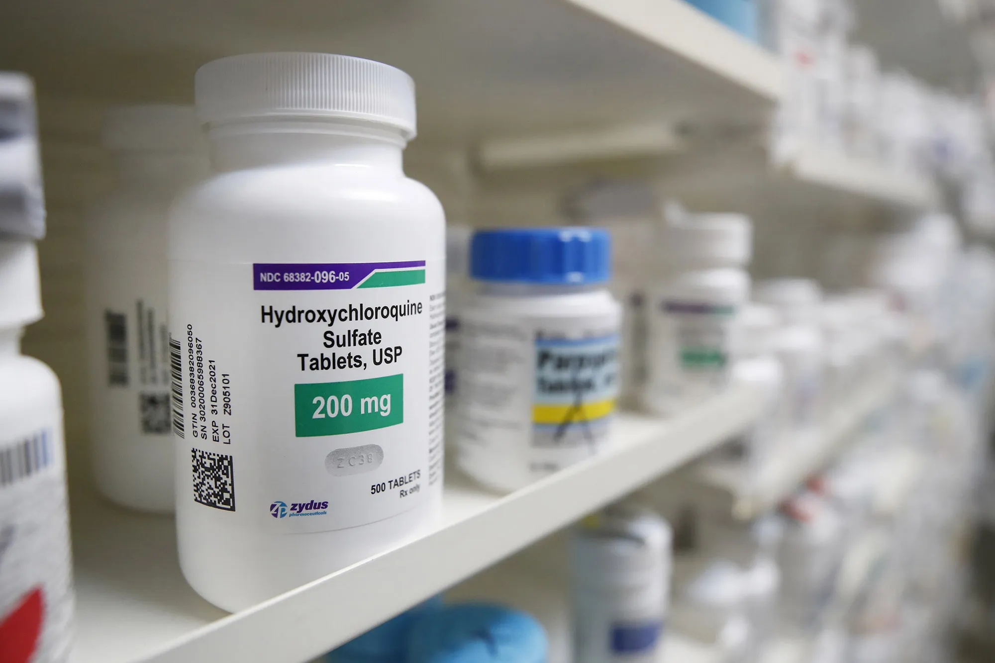 Hydroxychloroquine at a pharmacy in Provo, Utah, U.S.