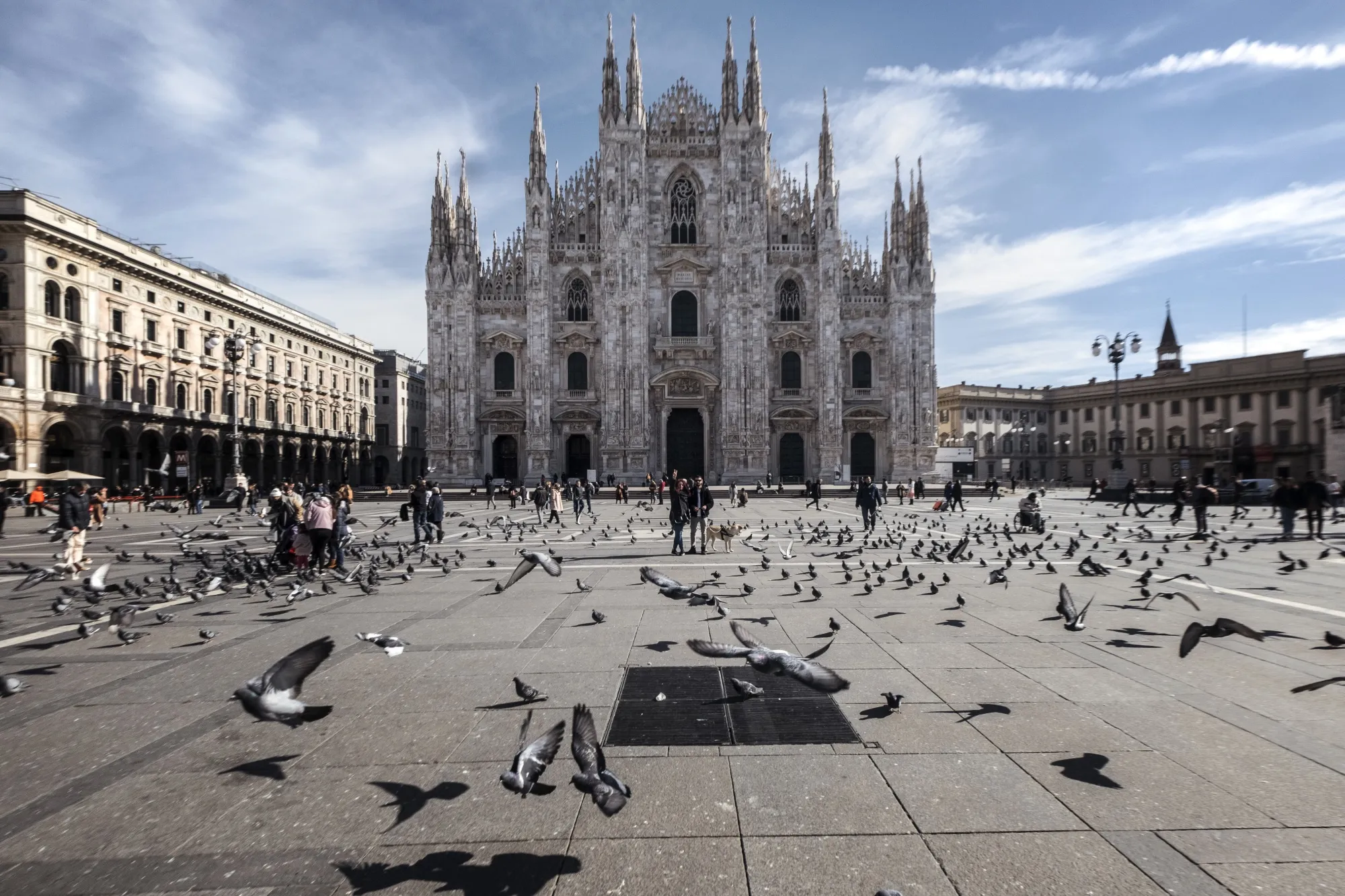 The Duomo cathedral in Milan on&nbsp;Feb. 27, 2020.&nbsp;