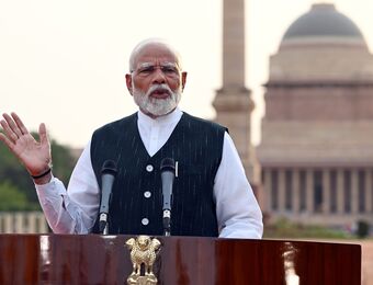 relates to Modi to Take Oath as Prime Minister After Election Setback