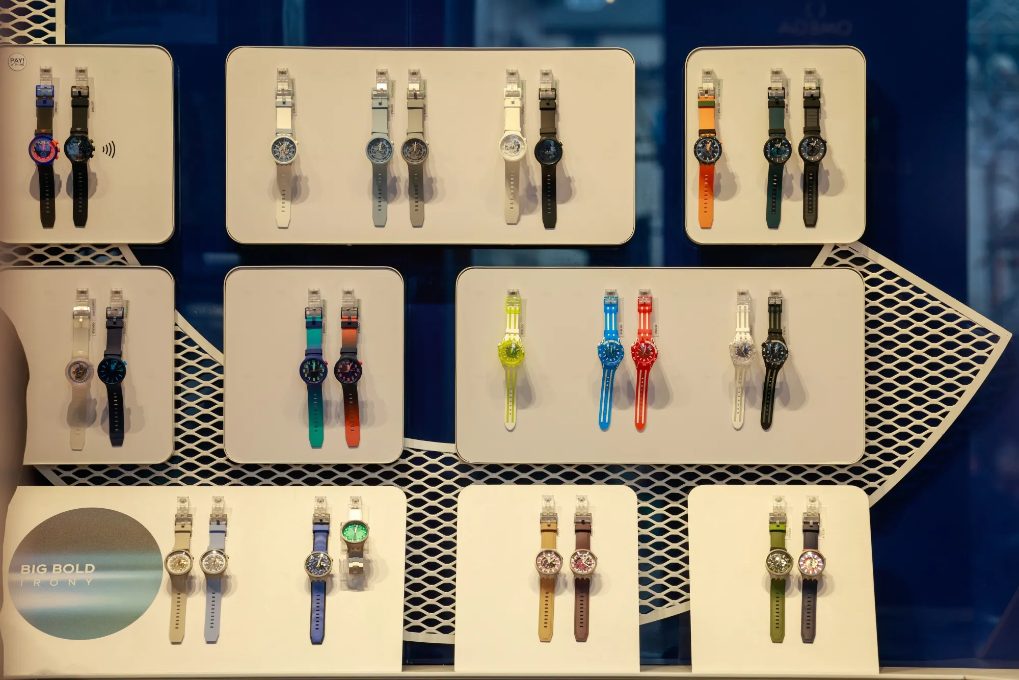 A Swatch Group AG watch store in London, UK.