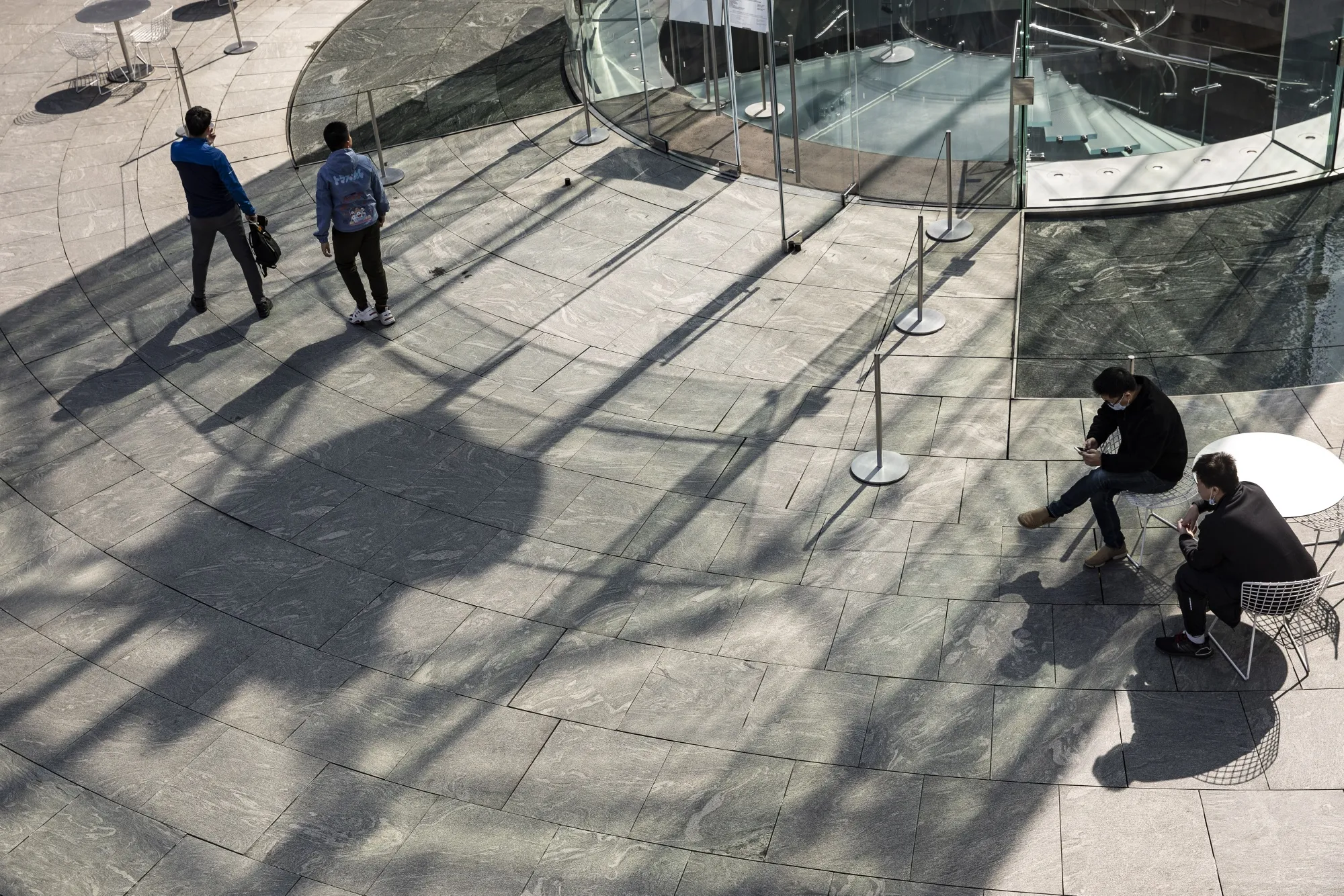 Apple Inc. store in Shanghai.&nbsp;