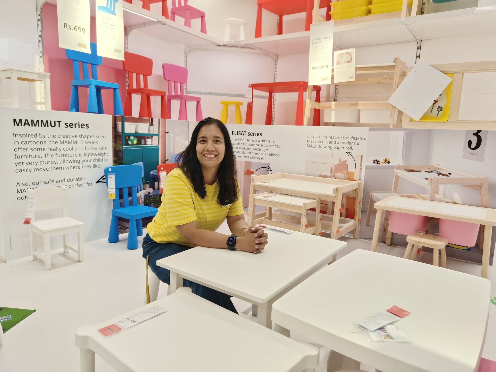 Shweta Singh at IKEA's Hyderabad store