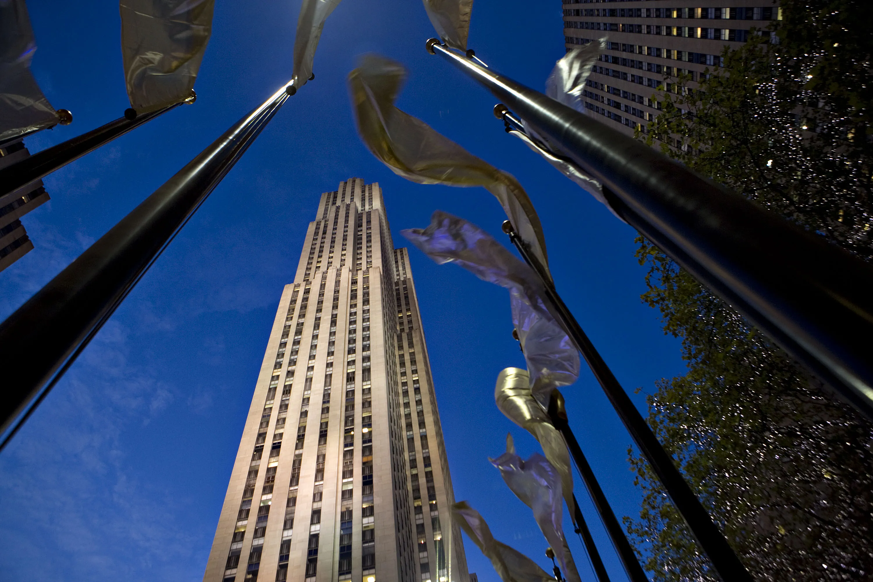 Rockefeller Center in New York.