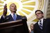Senators Hold Their Policy Luncheons At The Capitol