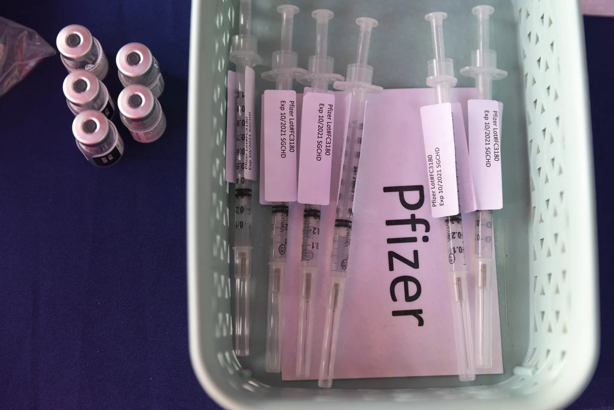 Pfizer Injection Boxes Pfizer (PFE), BioNTech Submit Initial Data for Shot in Young U.S. Kids ...
