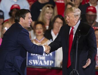 relates to Trump Taps Silicon Valley, DeSantis Donors in Campaign Cash Hunt