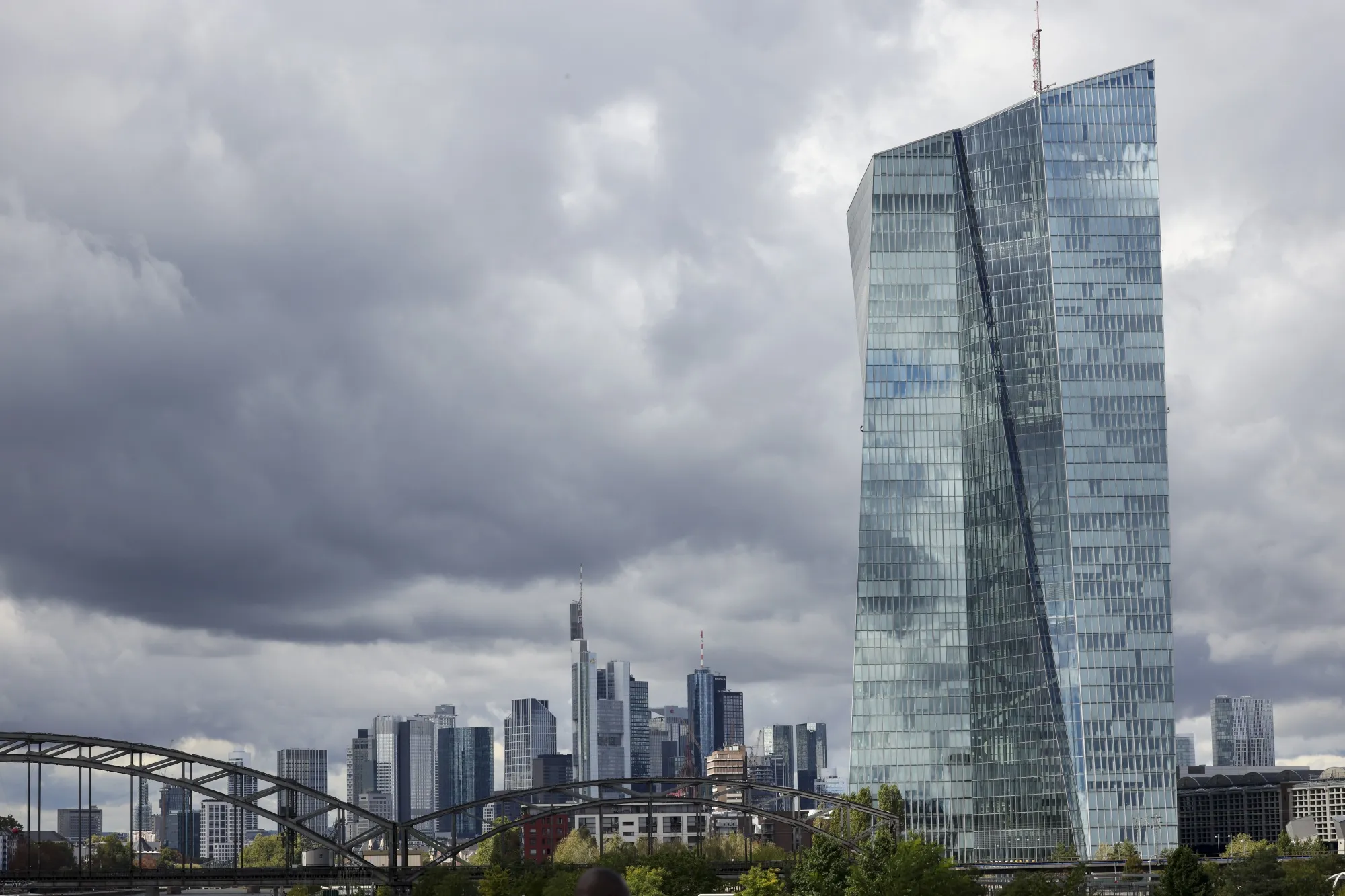 The European Central Bank&nbsp;headquarters in Frankfurt, Germany.