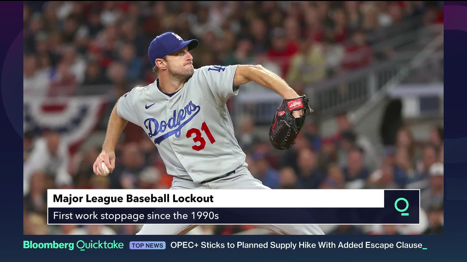 Watch Major League Baseball Locks Out Players for First Time Since 1994