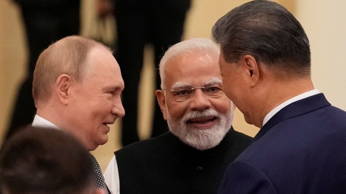 China’s Trade Outlook as Xi, Putin, Modi Display Unity