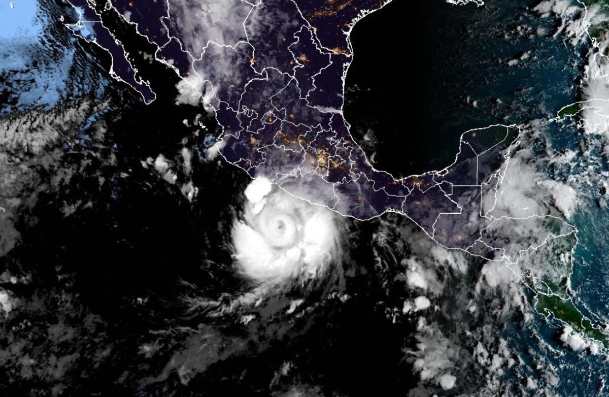 Hurricane Polo Slips to Category 4 While Skirting Mexico