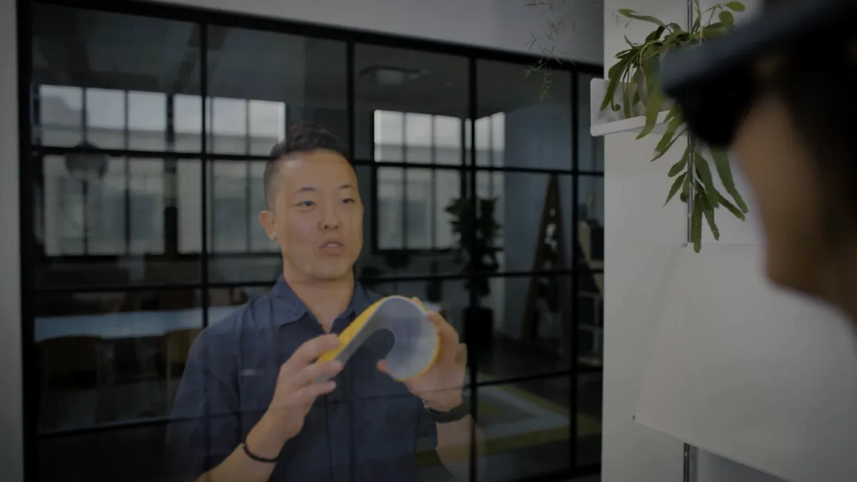 Webex Hologram chat