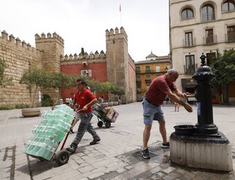 relates to Heat Wave Returns to Spain as Storm Batters Nordic Region