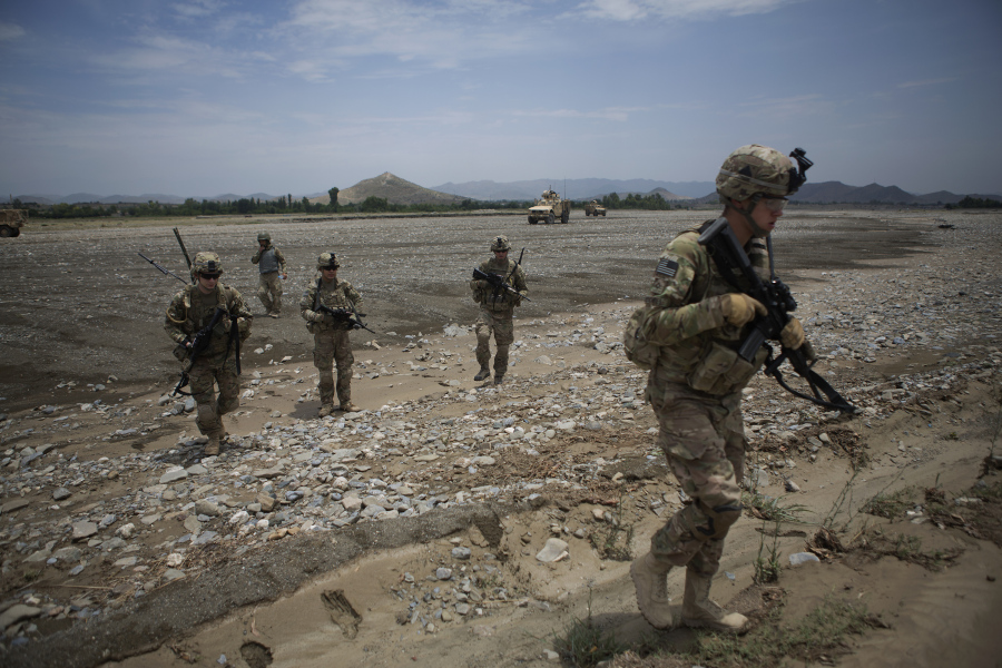 U.S. Troops In Afghanistan