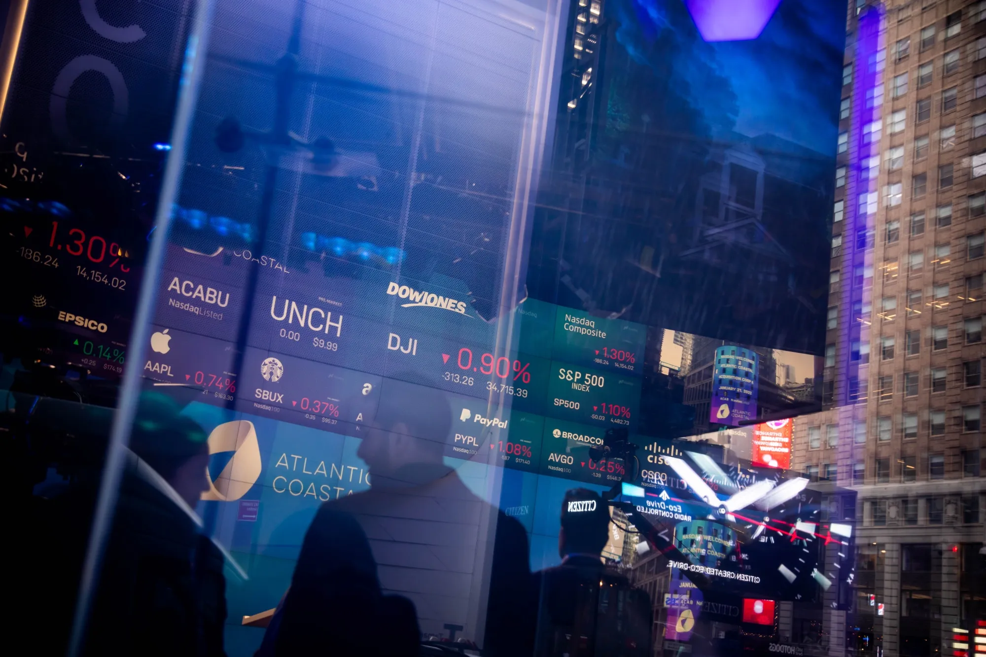 Nasdaq Index Is Poised For Worst Start To A Year Since 2008