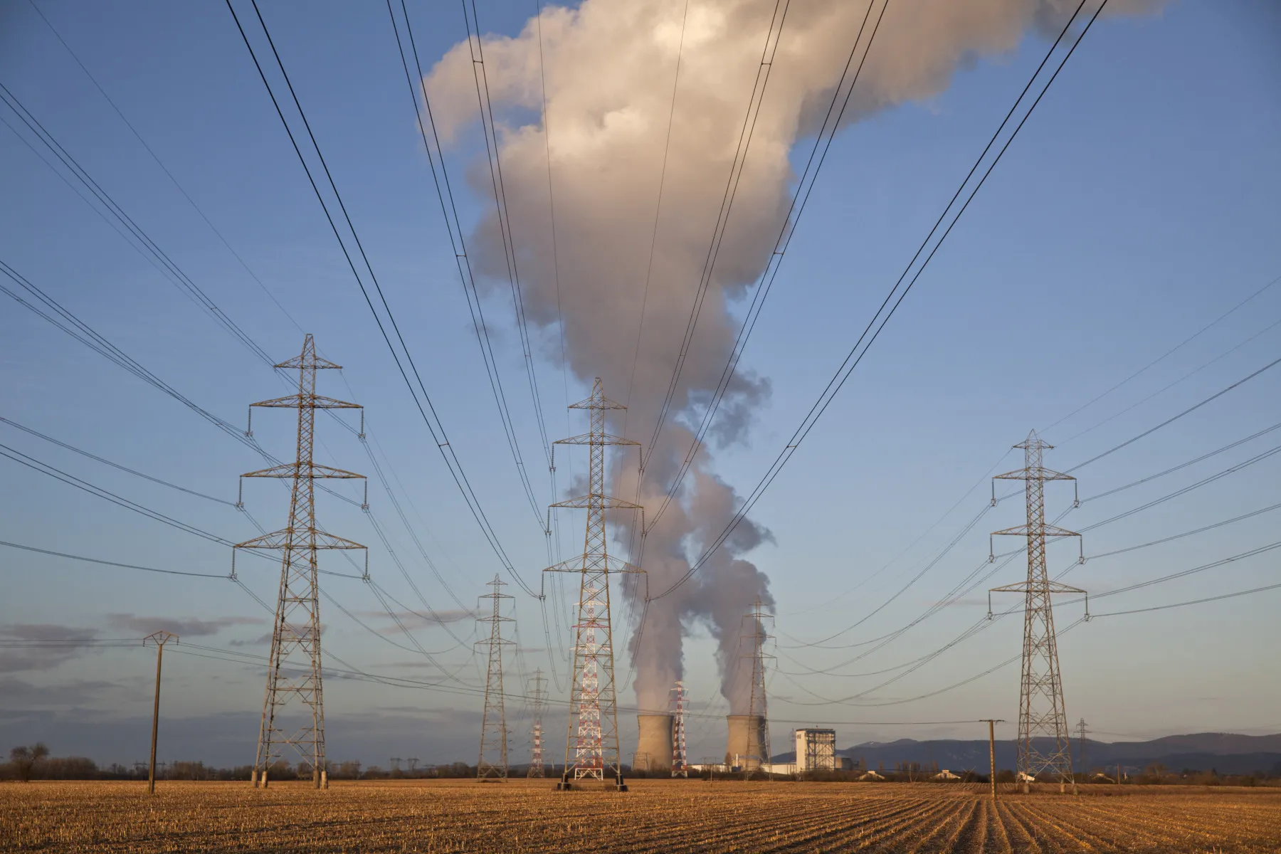 Views Of Electricite de France SA's Nuclear Power Plant In Bugey