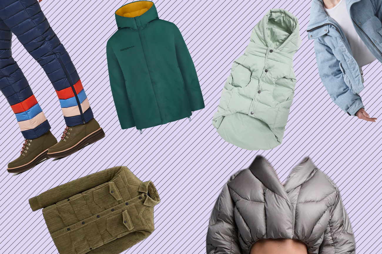 Puffer Coats Go Wild With New Styles in Corduroy, Denim, Crop