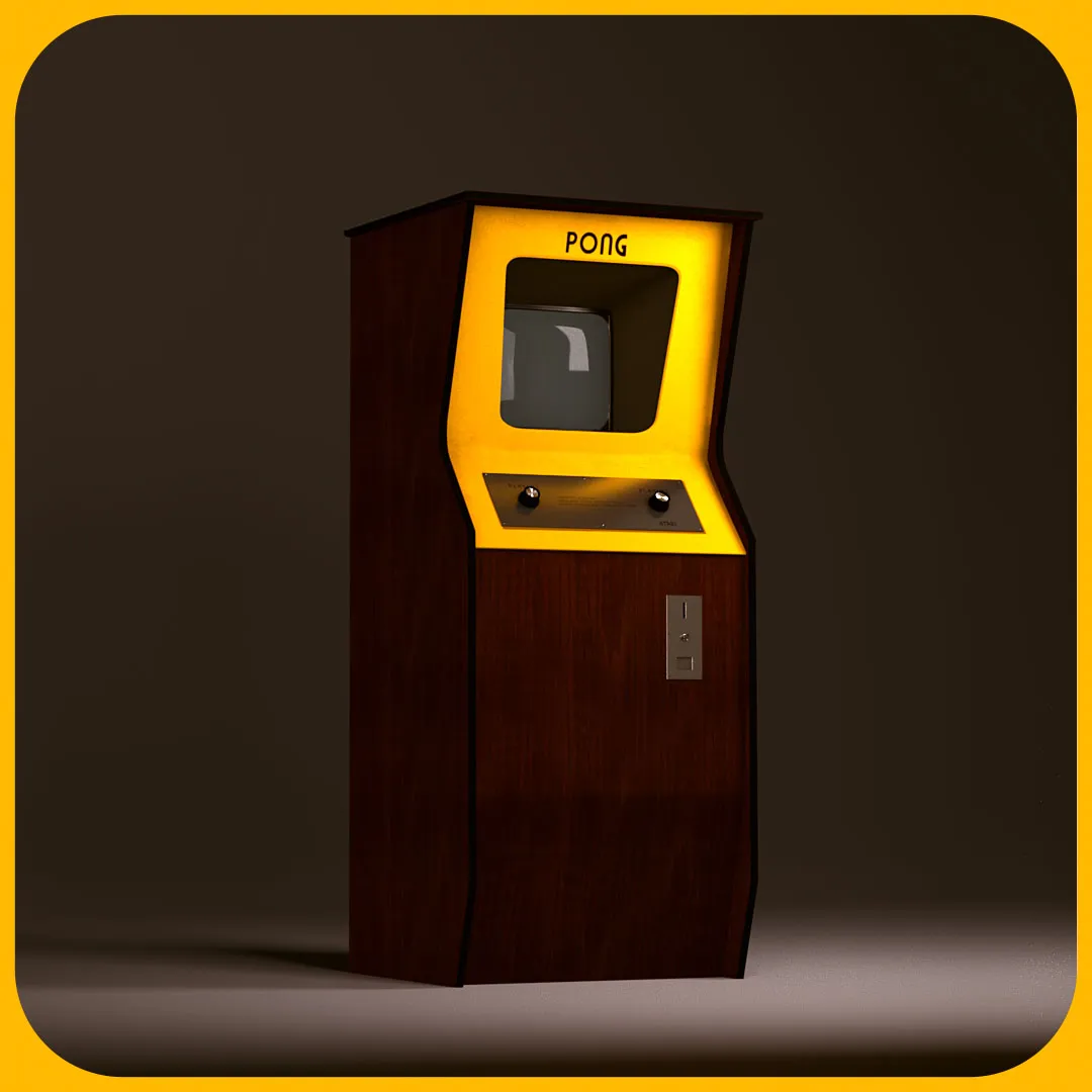 An NFT of the Pong arcade game, which will be rendered in a video and through augmented reality.