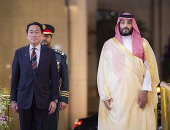 relates to Saudi Crown Prince Postpones Japan Trip Over King’s Health