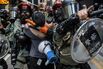 Hong Kong Protester Shot by Police in Morning Commute Chaos