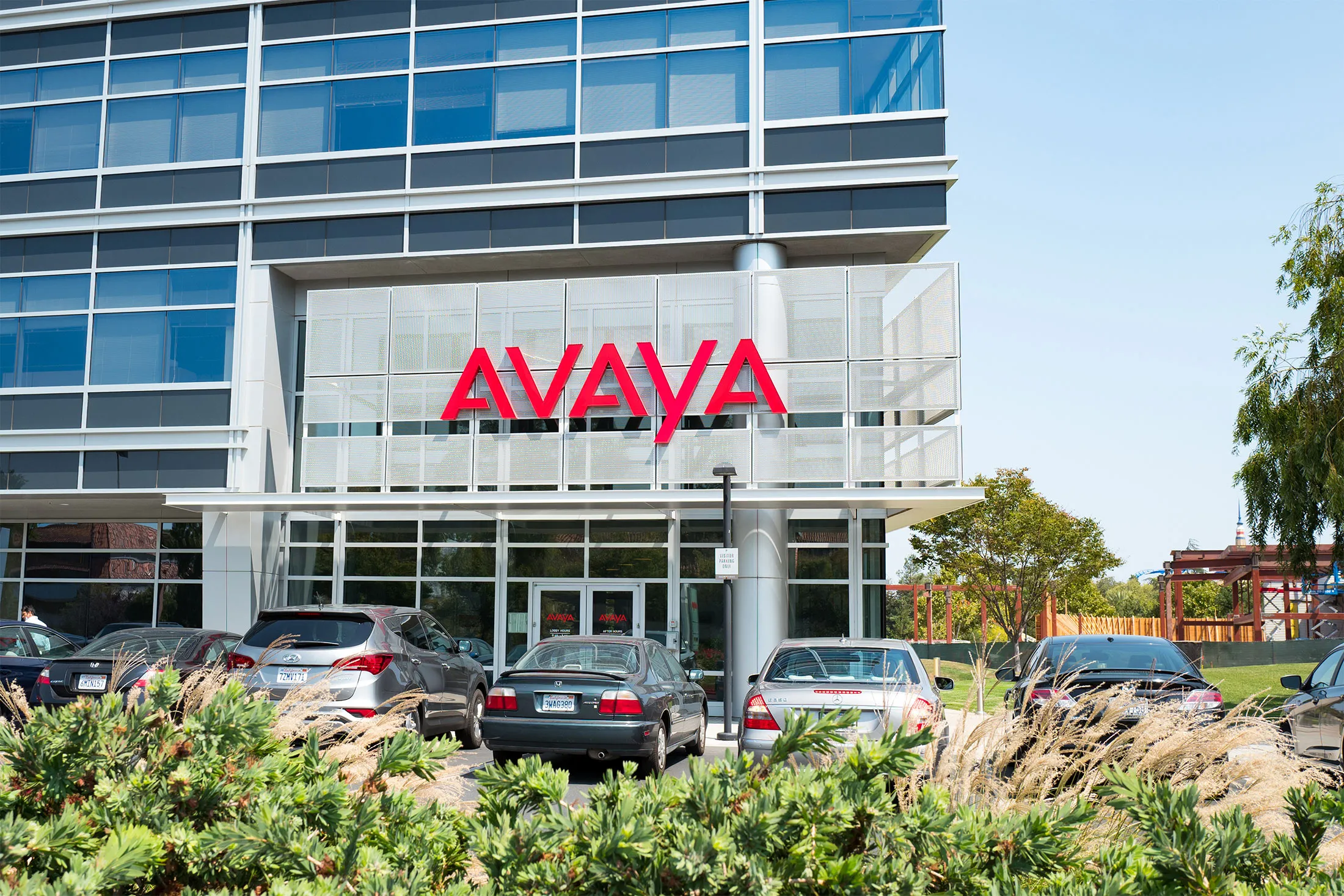 Avaya headquarters in Santa Clara, California.