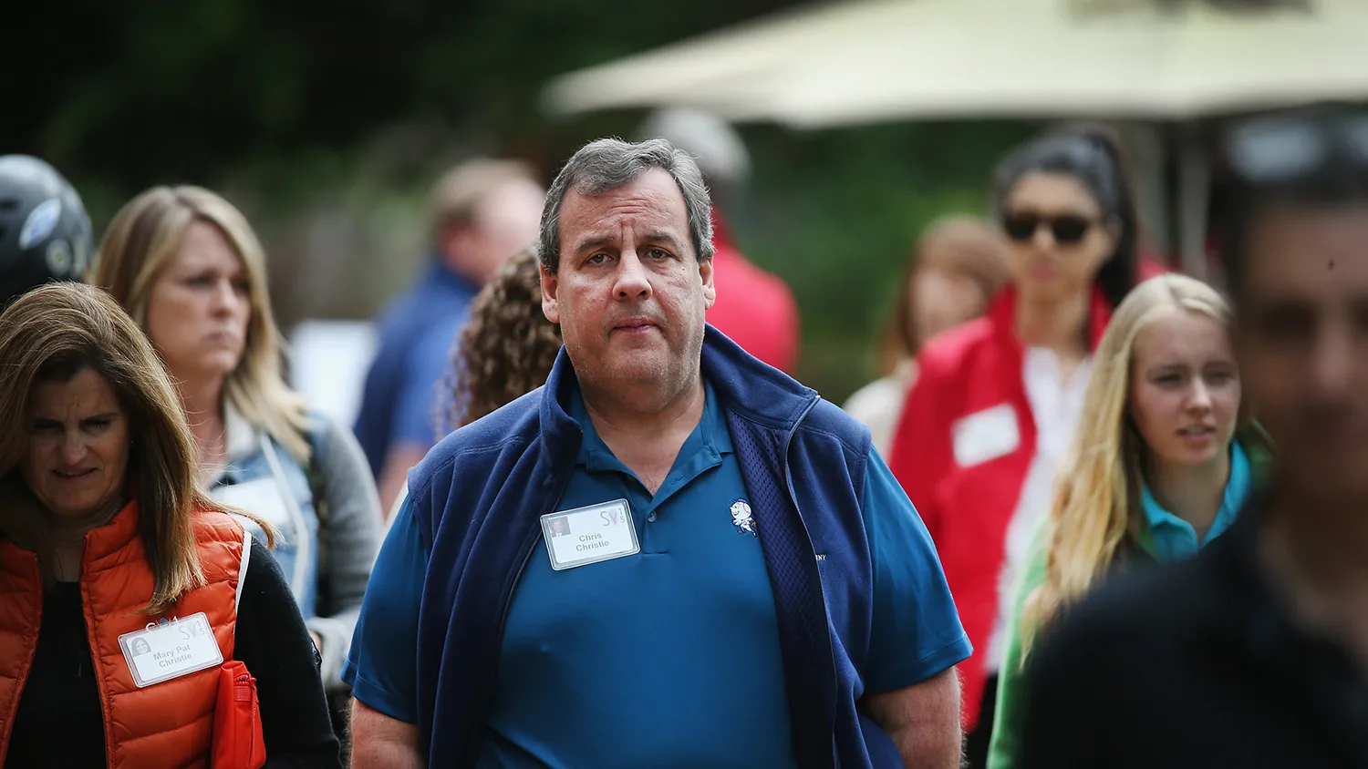New Jersey Governor Chris Christie attends the Allen &amp; Company Sun Valley Conference on July 11, 2015 in Sun Valley, Idaho.
