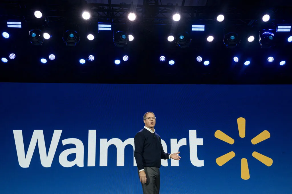 Walmart CEO Doug McMillon is the latest exec to get the&nbsp;Trump treatment on social media.