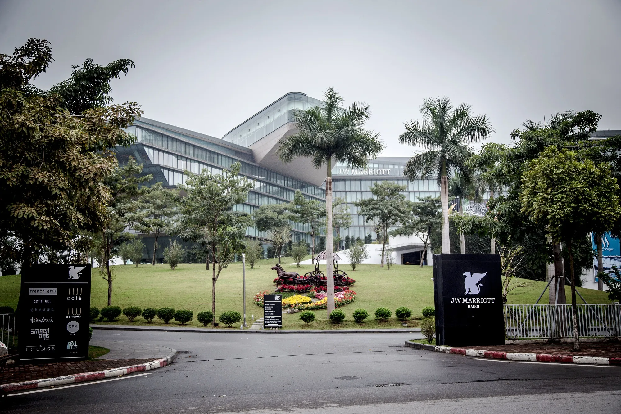 The JW Marriott hotel, operated by Marriott International Inc., in Hanoi, Vietnam.