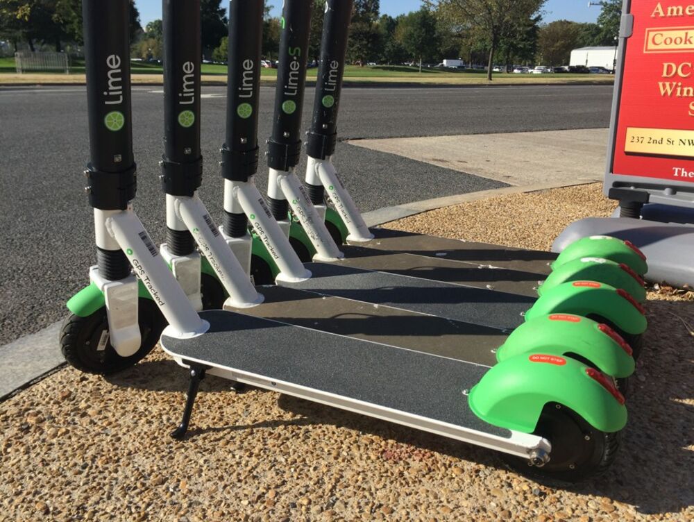 charge lime scooters