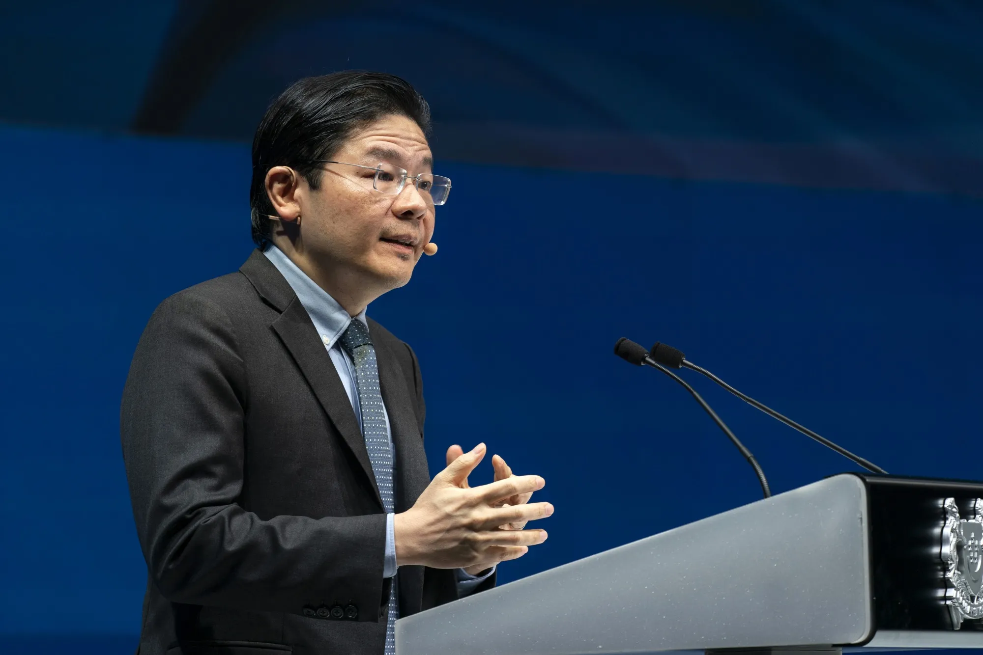 Lawrence Wong in Sept. 2021.