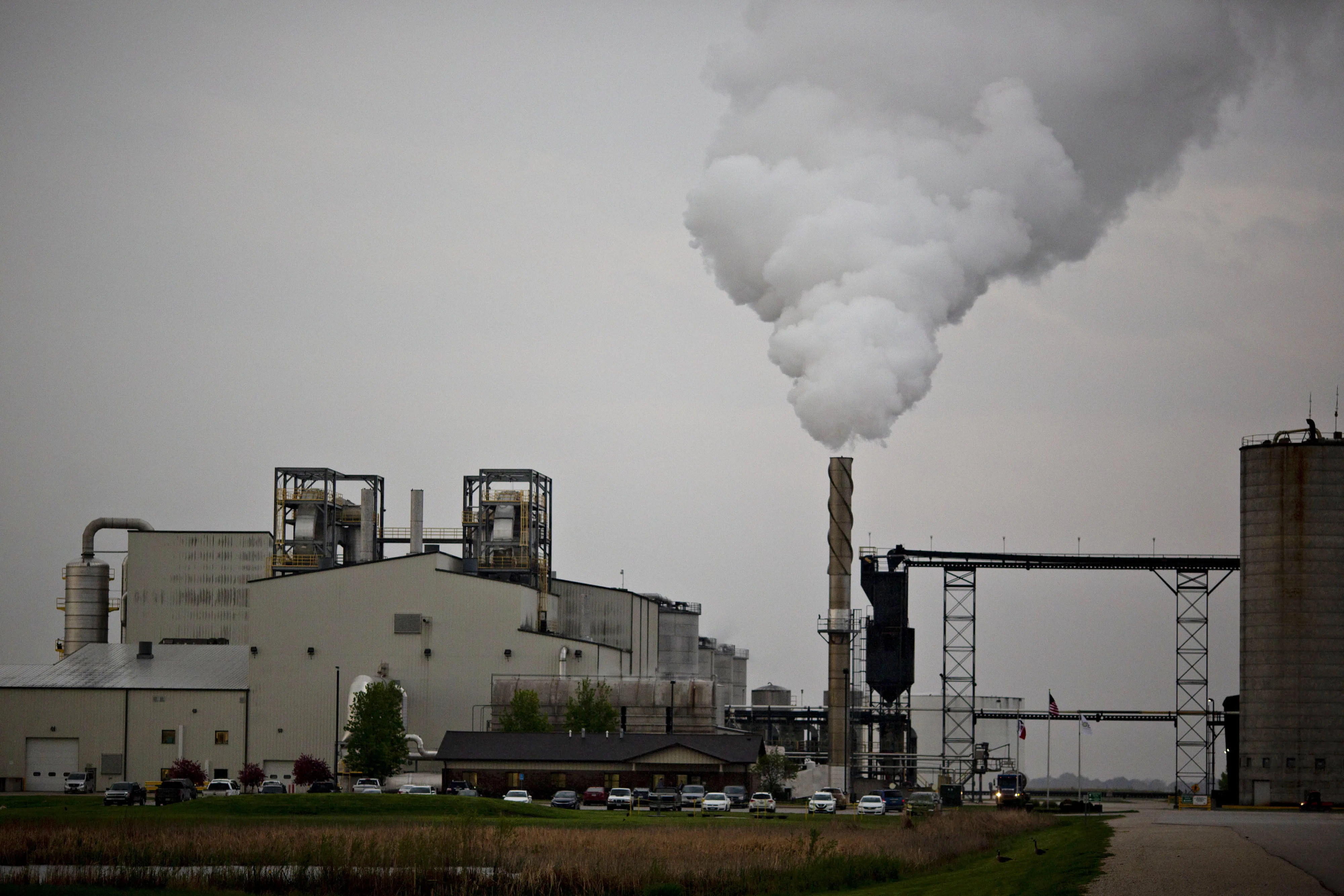 An ethanol biorefinery in Gowrie, Iowa, in 2019.