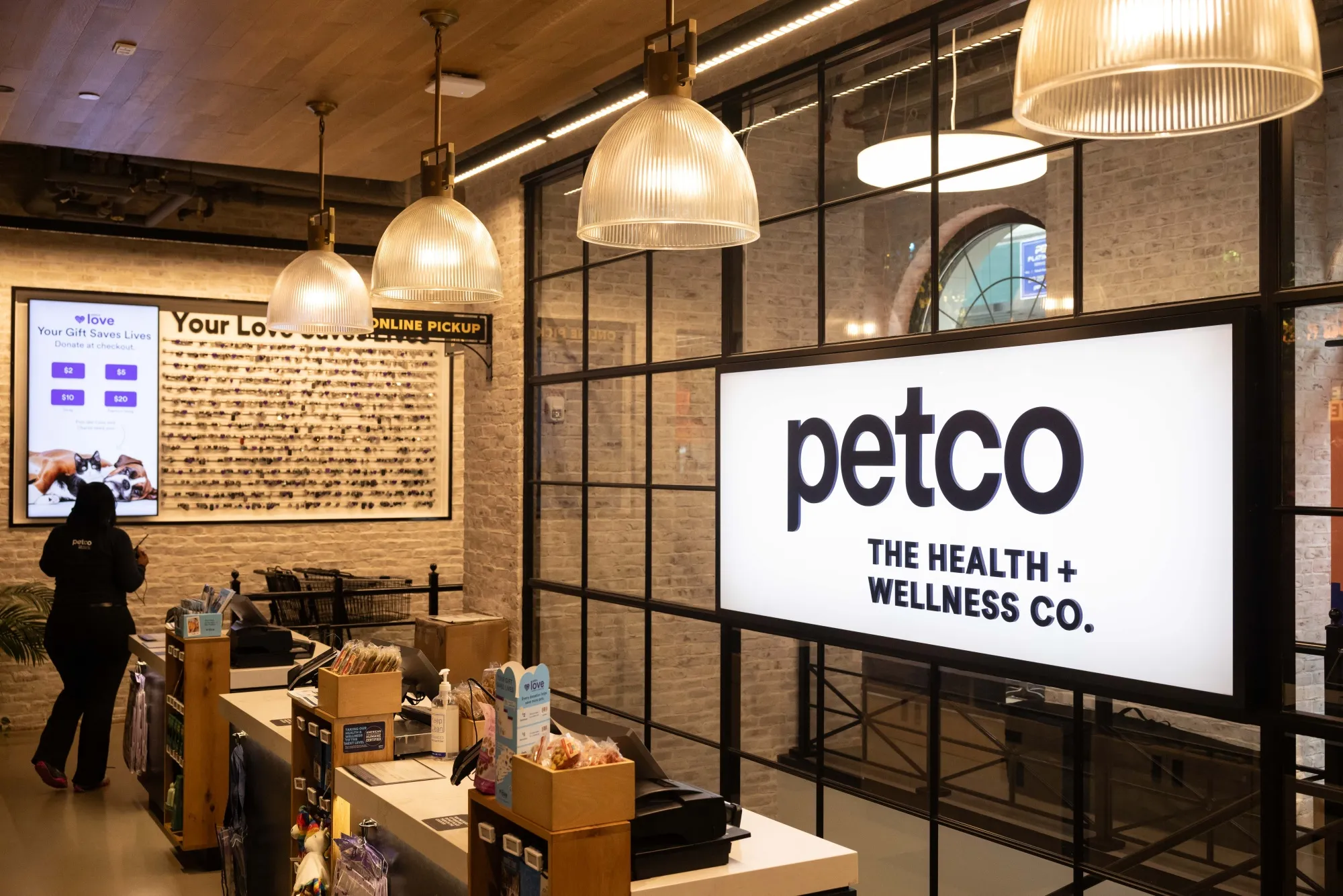 A Petco store in New York in 2024.