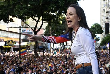 VENEZUELA-OPPOSITION-PROTEST-MACHADO
