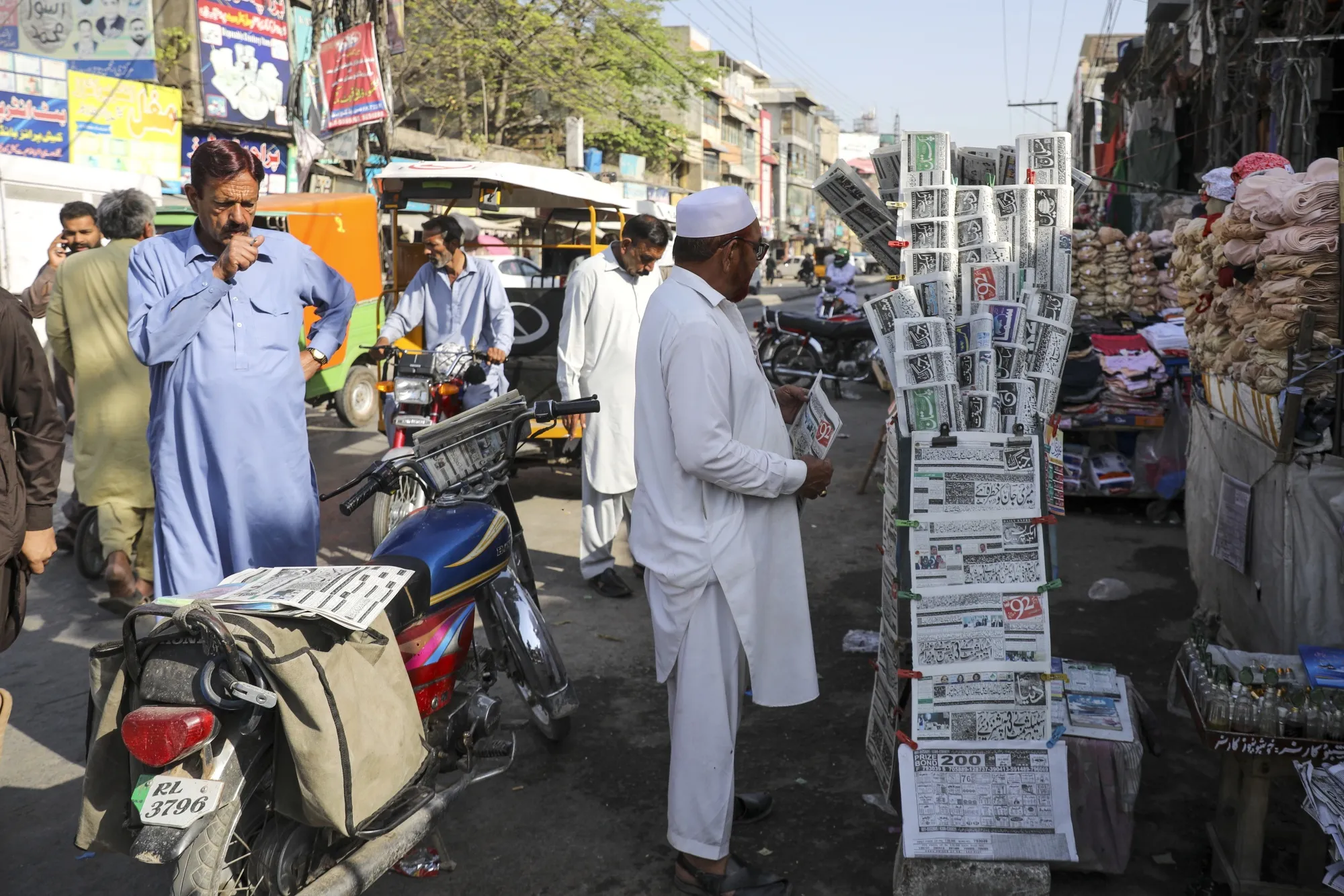 A&nbsp;market in Rawalpindi, Pakistan.&nbsp;