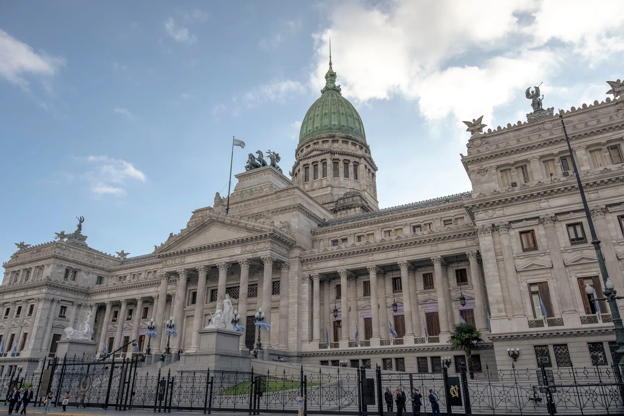 The National Congress in Buenos Aires, Argentina.