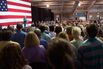 Democratic Presidential Candidate Hillary Clinton Campaigns In Iowa