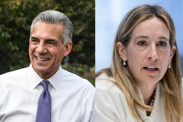 New Jersey Republican Gubernatorial Candidate Jack Ciattarelli Casts Ballot
