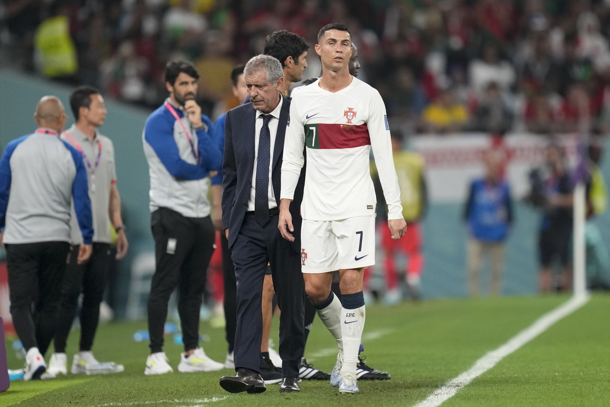 Ronaldo a Solitary Figure After Being Benched At World Cup - Bloomberg