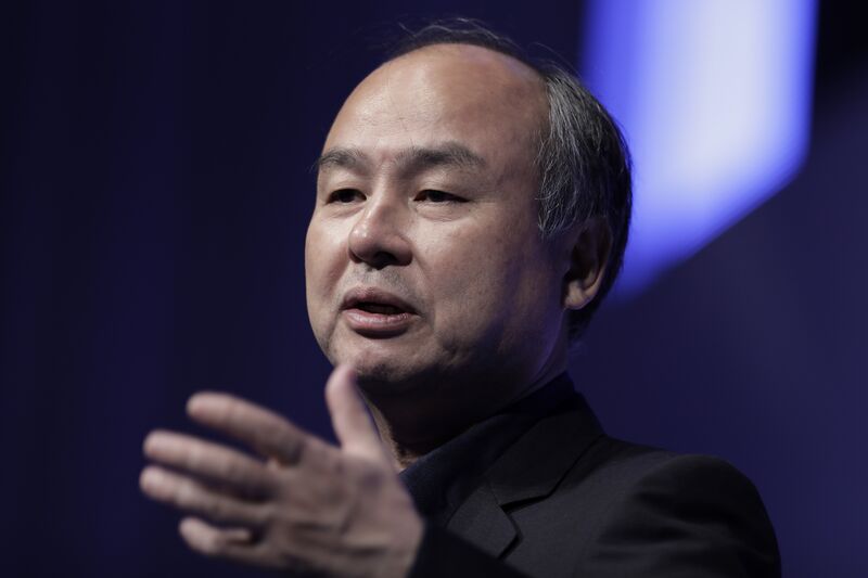 Billionaire Masayoshi Son Delivers Keynote At Annual SoftBank World Event