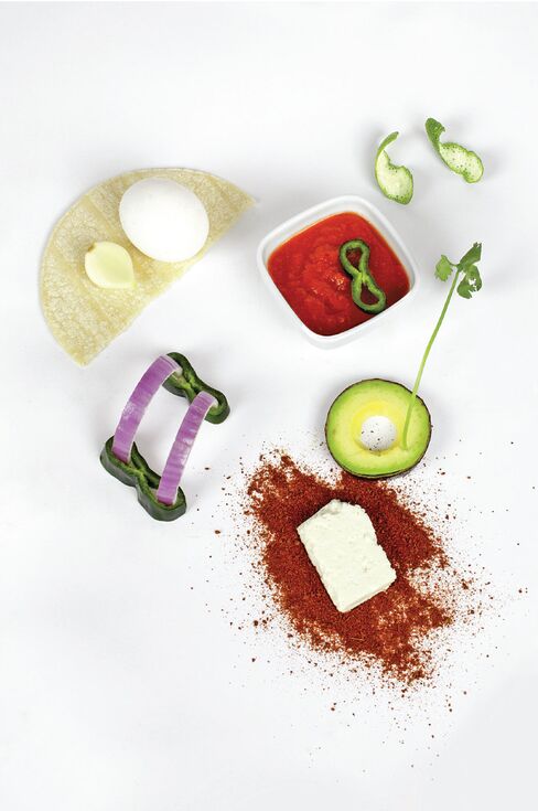 Not just for dinner: Blue Apron’s breakfast of chilaquiles.