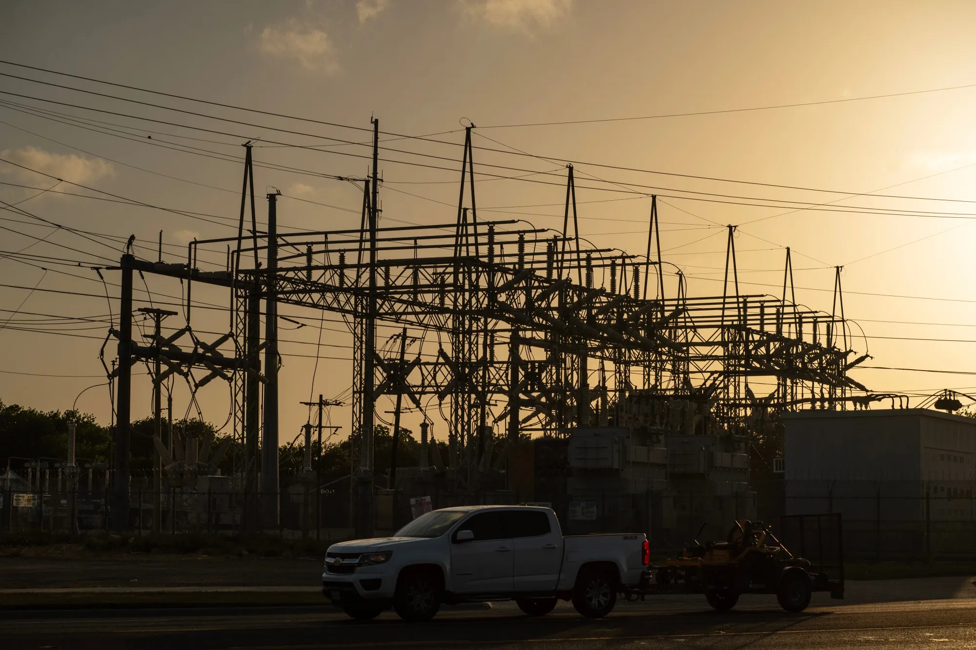 A&nbsp;power station&nbsp;in Corpus Christi, Texas.
