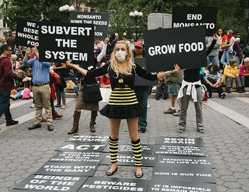 A May protest against Monsanto in Manhattan’s Union Square