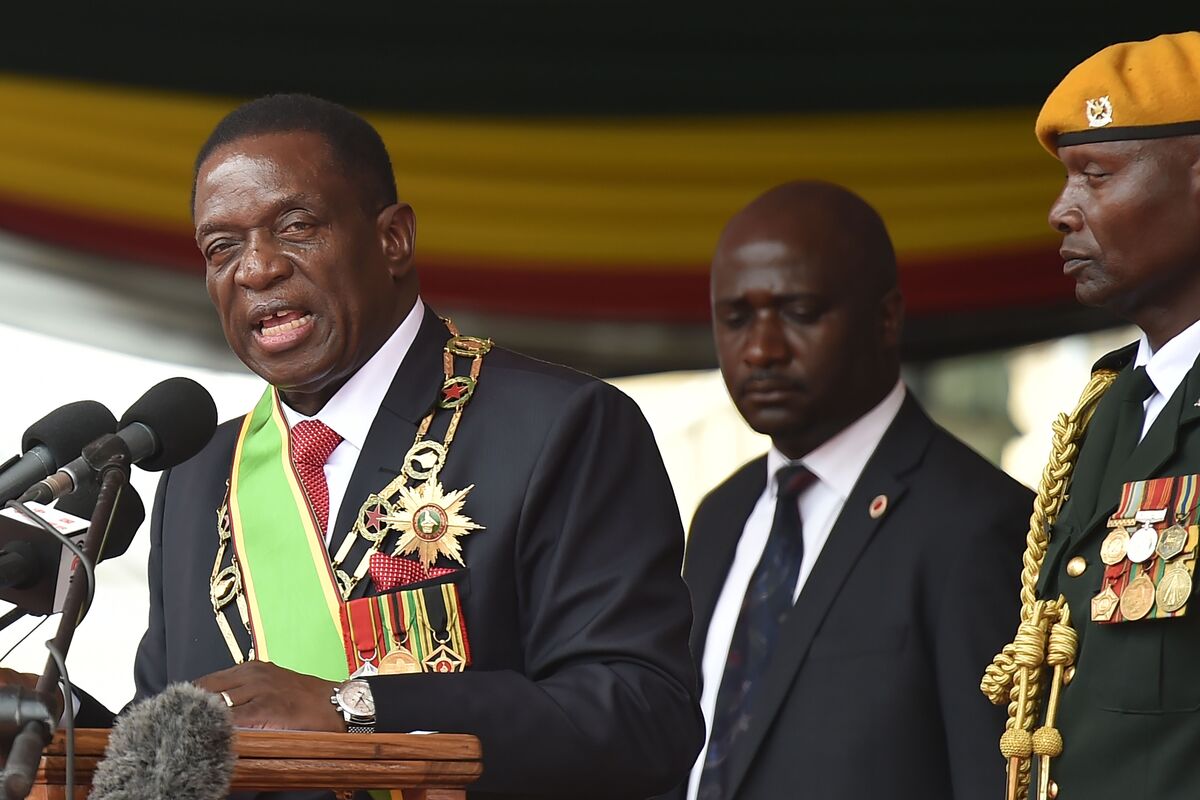 Zimbabwe's President Names Cabinet, Shuns Opposition - Bloomberg