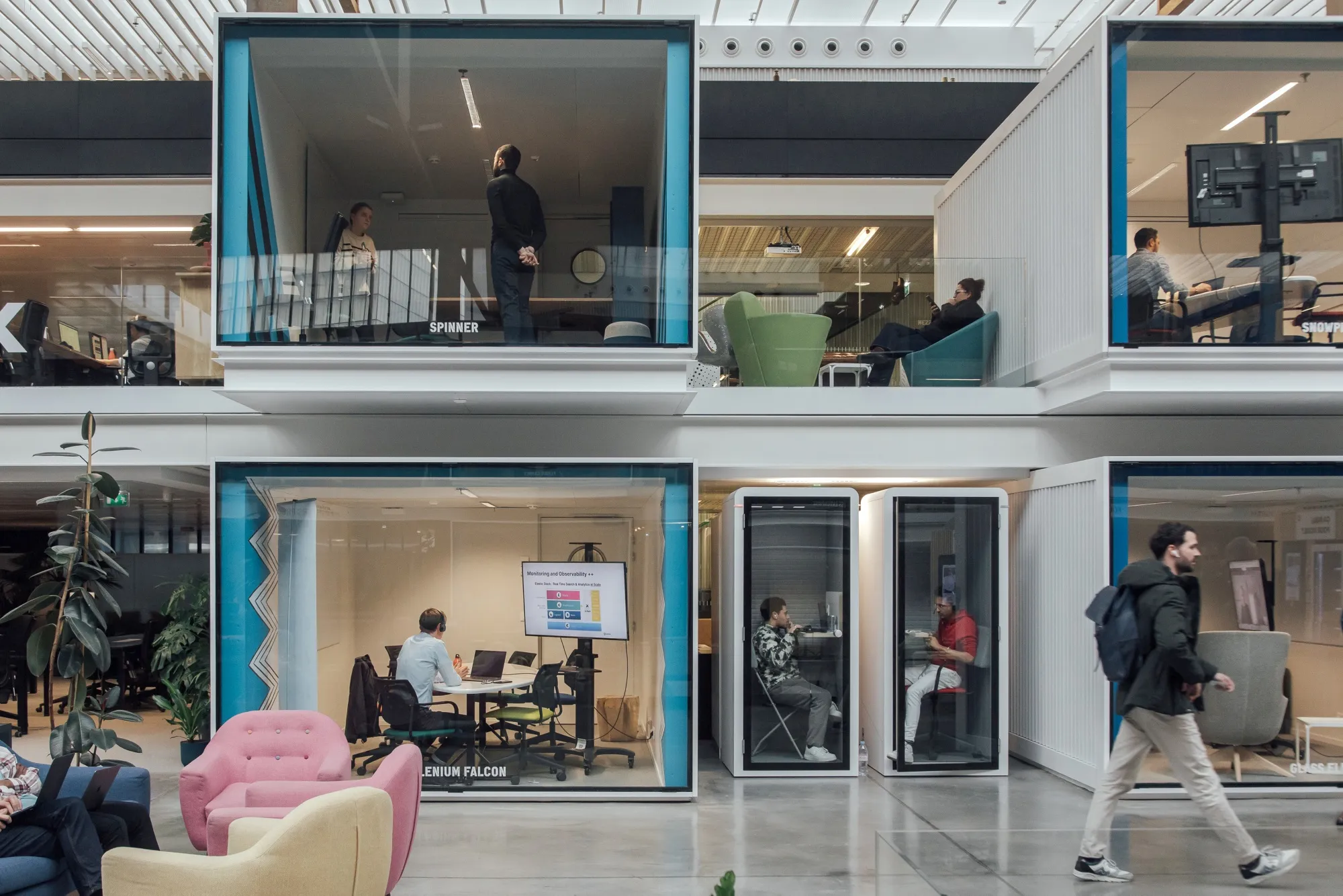 Station F is a startup accelerator that’s housed in an old reconverted railway station in eastern Paris.