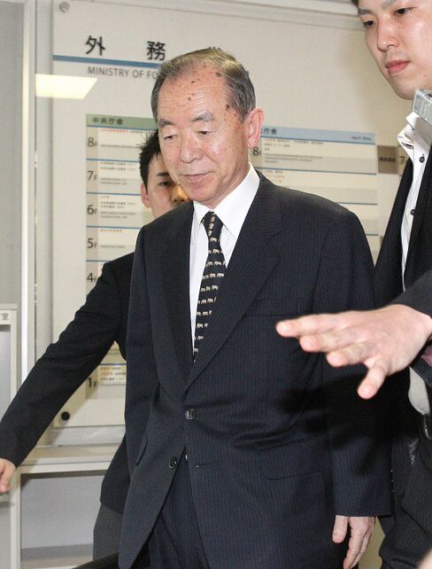 Japanese Ambassador to China Uichiro Niwa