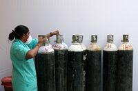 A Converted Quarantine Center as Virus Cripples Hospitals