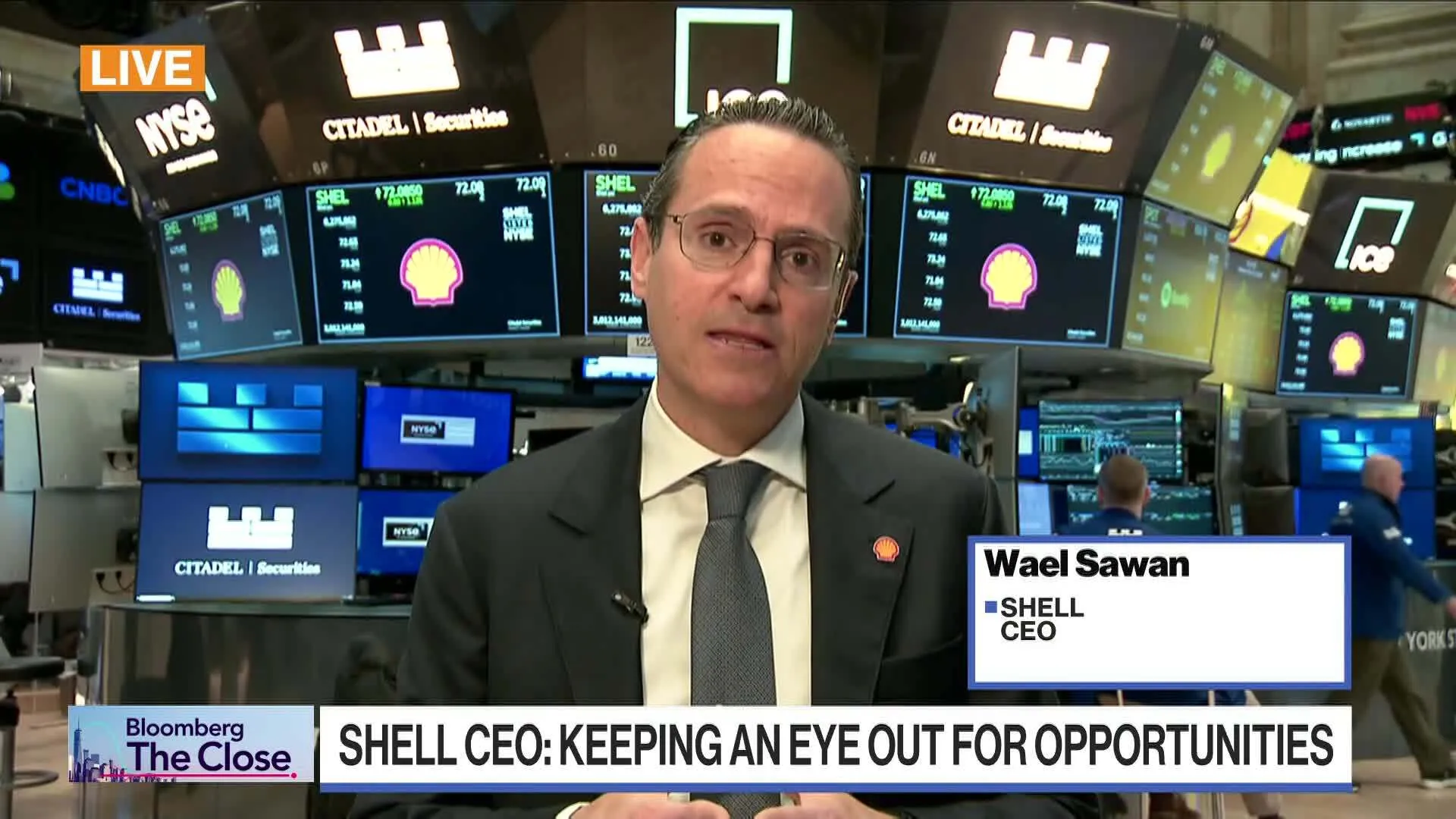 Shell Presenter Watch Shell CEO on LNG Demand, Buyback and Growth Strategy - Bloomberg