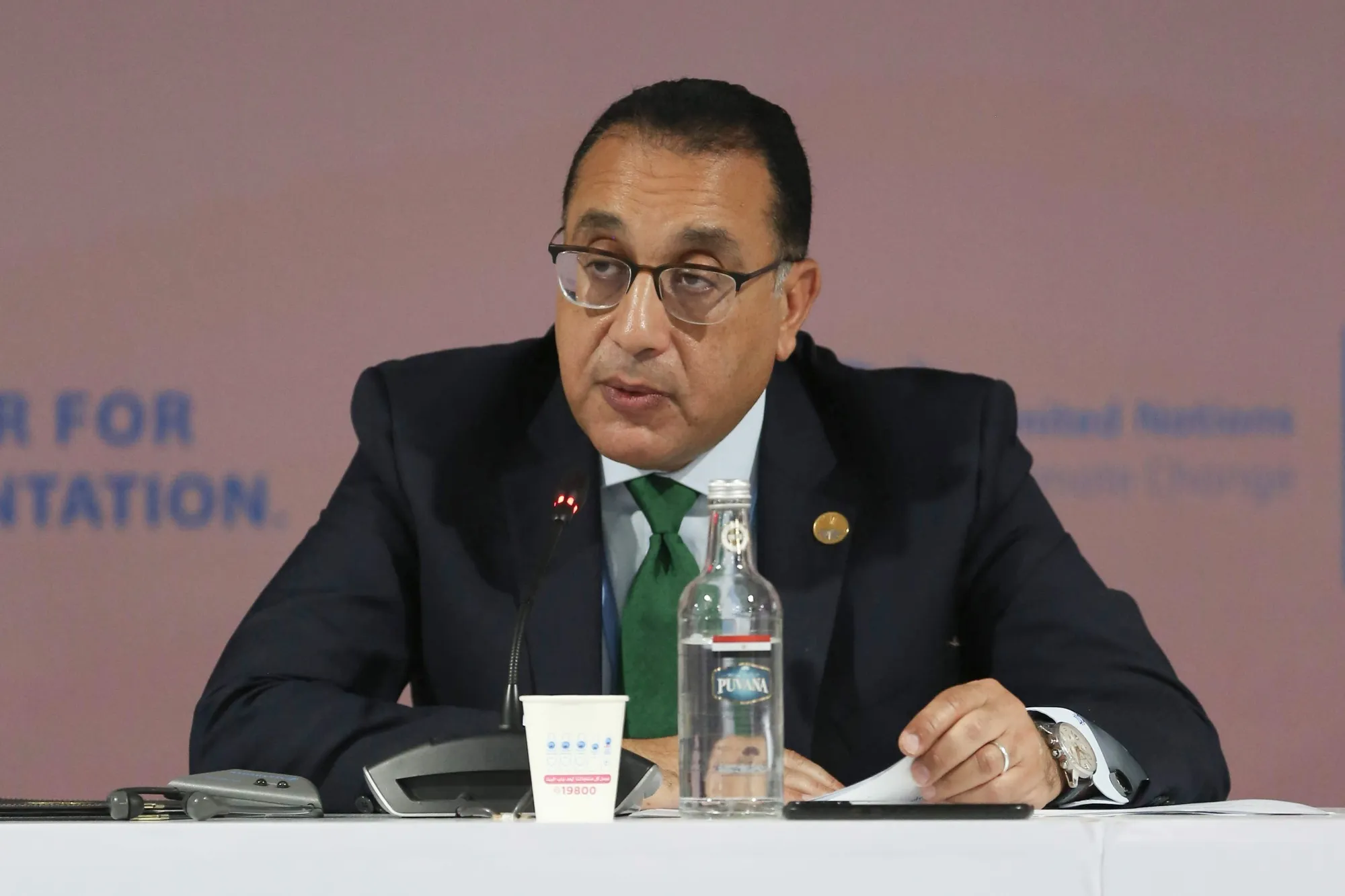 Egypt's Prime Minister&nbsp;Mostafa Madbouly